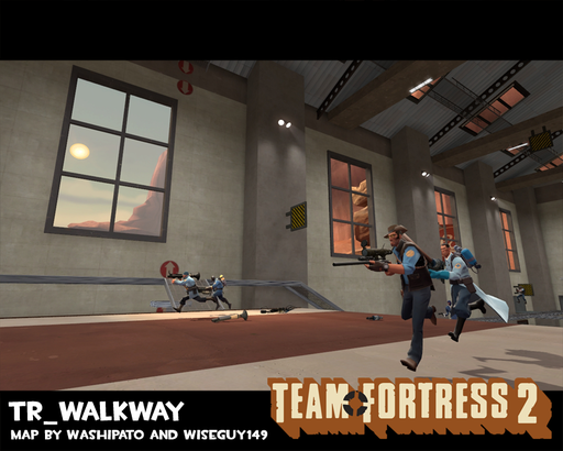 Team Fortress 2 - Тренировкам нет счета, или tr_walkway.